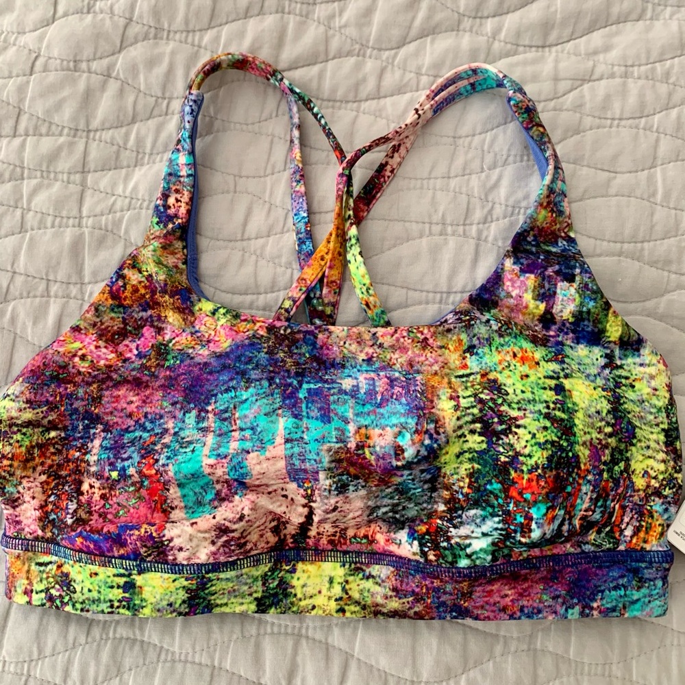 Lululemon energy bra monet 10 NWT
